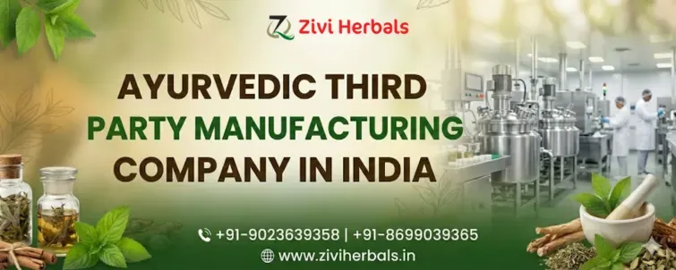 Ayurvedic Third Party Manufacturing Company in India