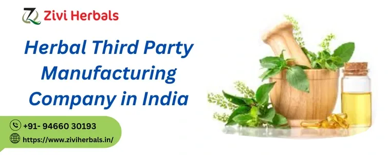 Herbal Third Party Manufacturing Company in India