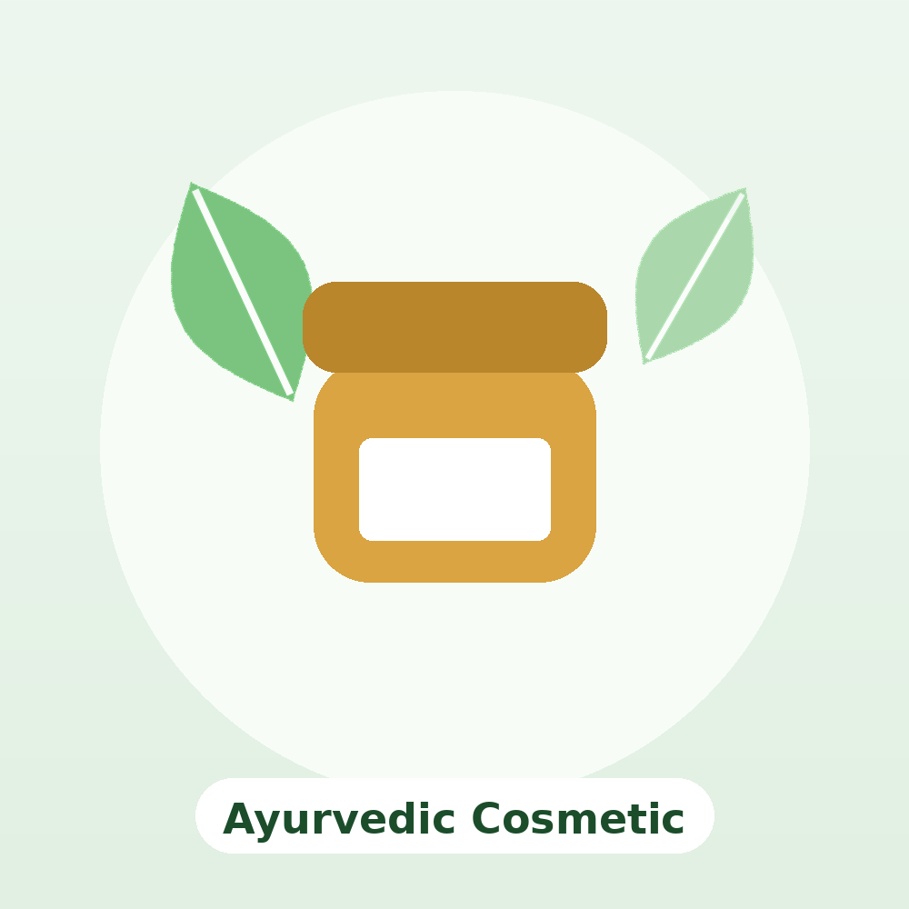 Ayurvedic Cosmetic Range — Ayurvedic product illustration
