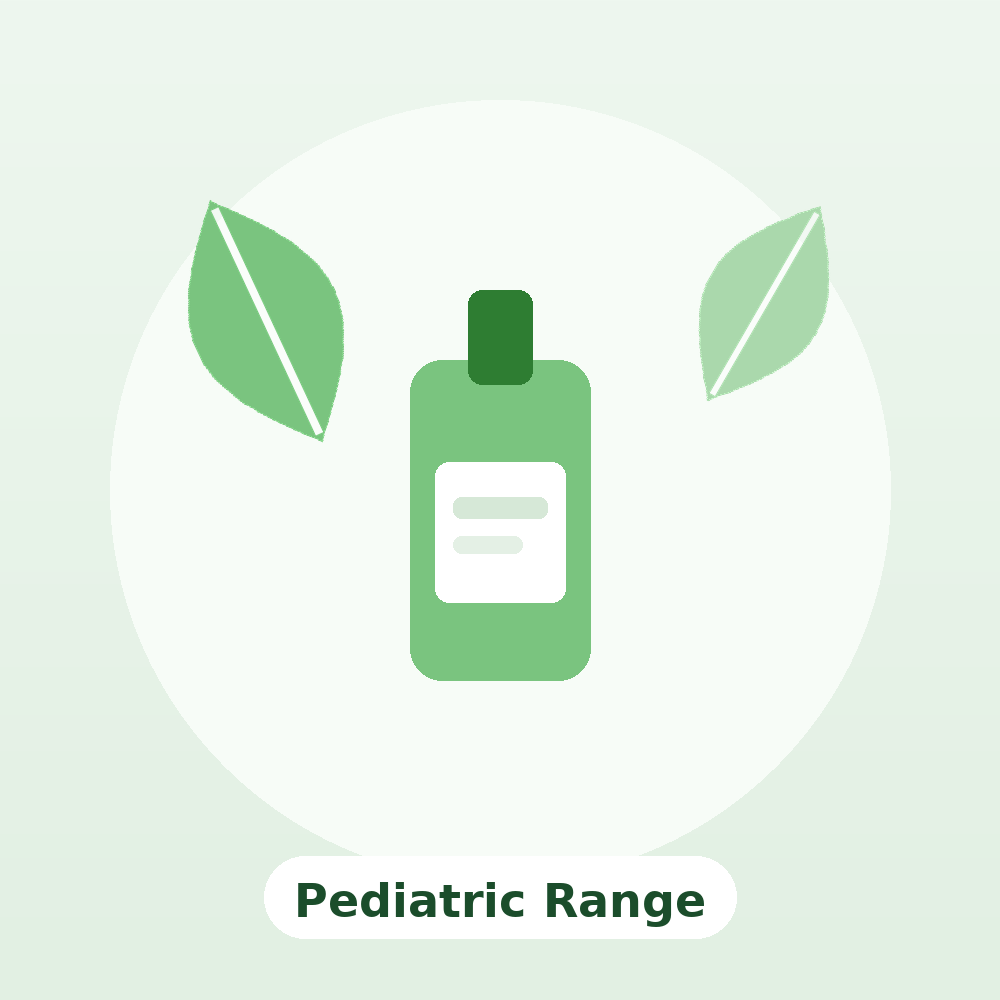 Pediatric Range — Ayurvedic product illustration