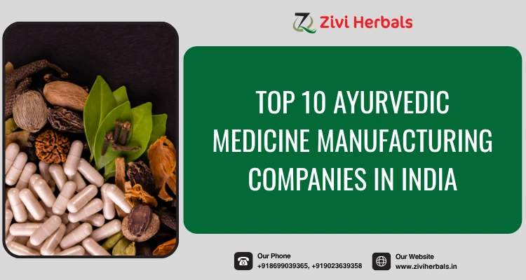 Top 10 Ayurvedic Medicine Manufacturing Companies in India