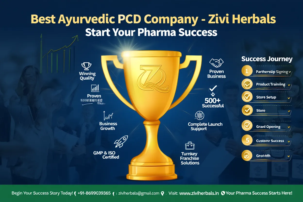 Best Ayurvedic PCD Company - Zivi Herbals | Start Your Pharma Success