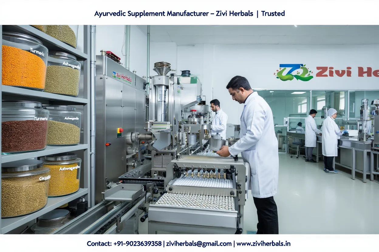 Ayurvedic Supplement Manufacturer 1 Ayurvedic Supplement Manufacturer – Zivi Herbals | Trusted