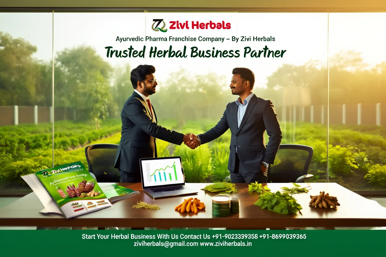 Ayurvedic Pharma Franchise Company – By Zivi Herbals | Trusted Herbal Business Partner
